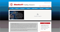 Desktop Screenshot of goodwilltrading.com
